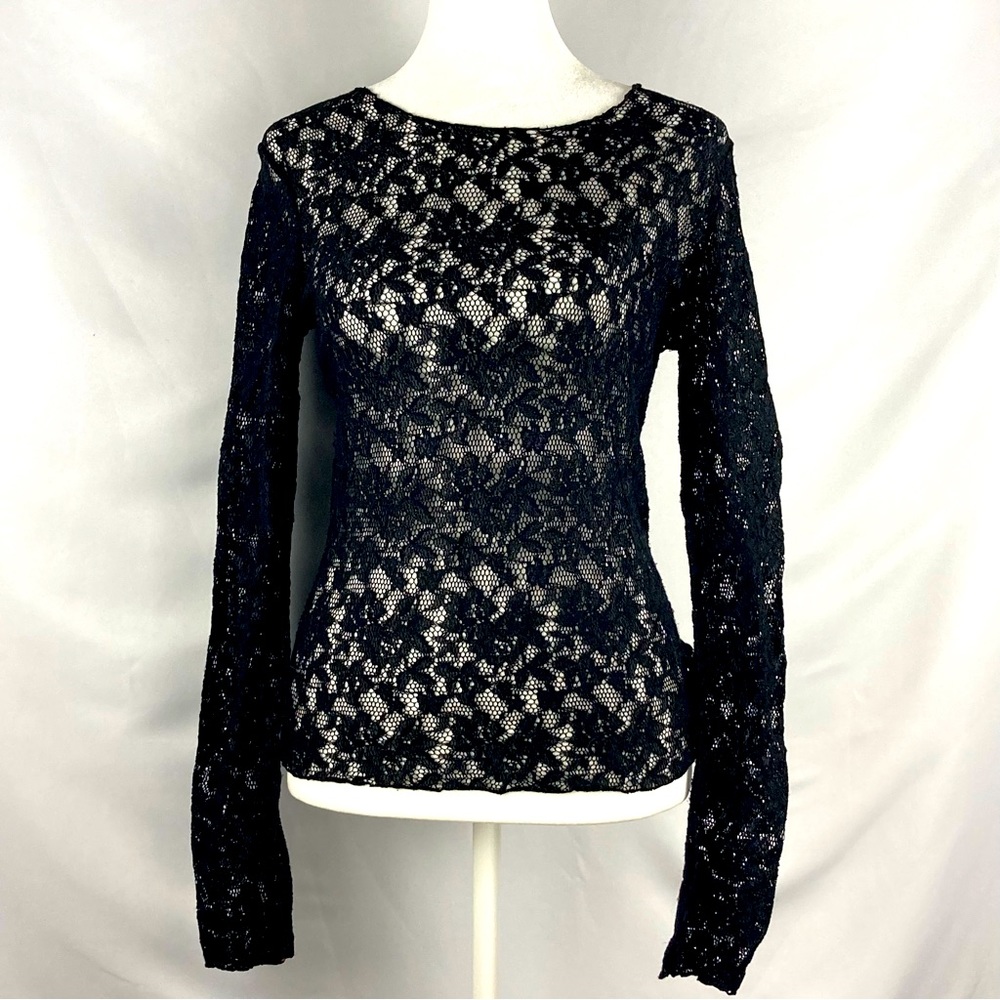Lace shirt — See through
